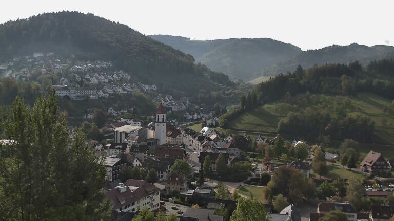 Dieses Bild zeigt eine Webcam-Aufnahme von Ottenhöfen, aufgenommen am Samstag, den 03.10.2026 um 10:40 Uhr