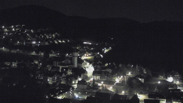 Dieses Bild zeigt eine Webcam-Aufnahme von Ottenhöfen, aufgenommen am Samstag, den 25.04.2026 um 03:30 Uhr
