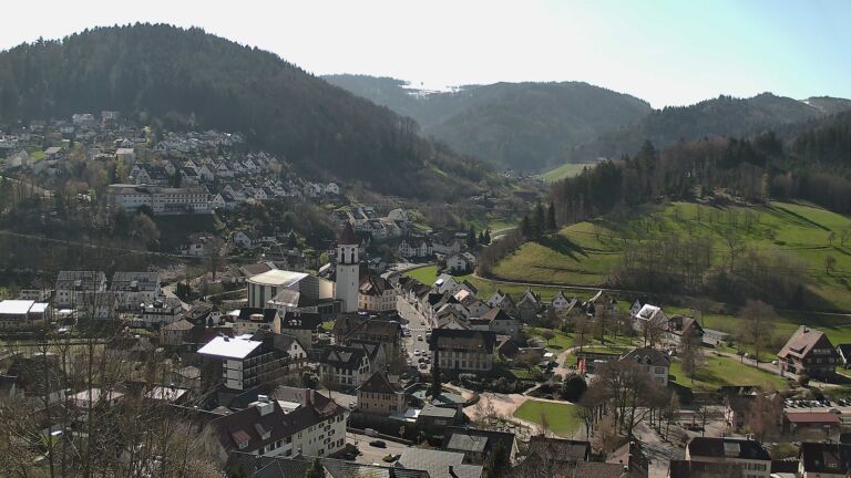 Dieses Bild zeigt eine Webcam-Aufnahme von Ottenhöfen, aufgenommen am Donnerstag, den 02.04.2026 um 11:20 Uhr