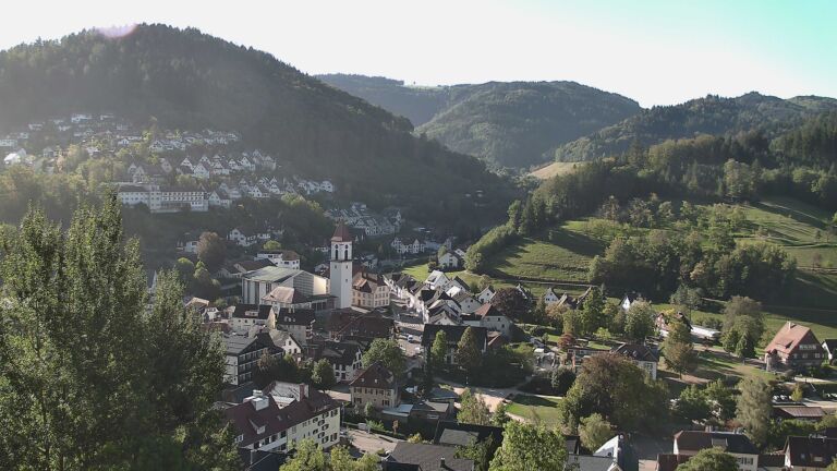 Dieses Bild zeigt eine Webcam-Aufnahme von Ottenhöfen, aufgenommen am Mittwoch, den 23.09.2026 um 09:40 Uhr