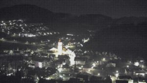 Dieses Bild zeigt eine Webcam-Aufnahme von Ottenhöfen, aufgenommen am Dienstag, den 24.02.2026 um 19:30 Uhr
