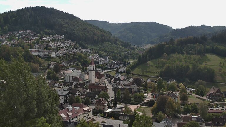 Dieses Bild zeigt eine Webcam-Aufnahme von Ottenhöfen, aufgenommen am Dienstag, den 29.09.2026 um 12:40 Uhr