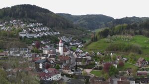 Dieses Bild zeigt eine Webcam-Aufnahme von Ottenhöfen, aufgenommen am Samstag, den 18.04.2026 um 06:50 Uhr