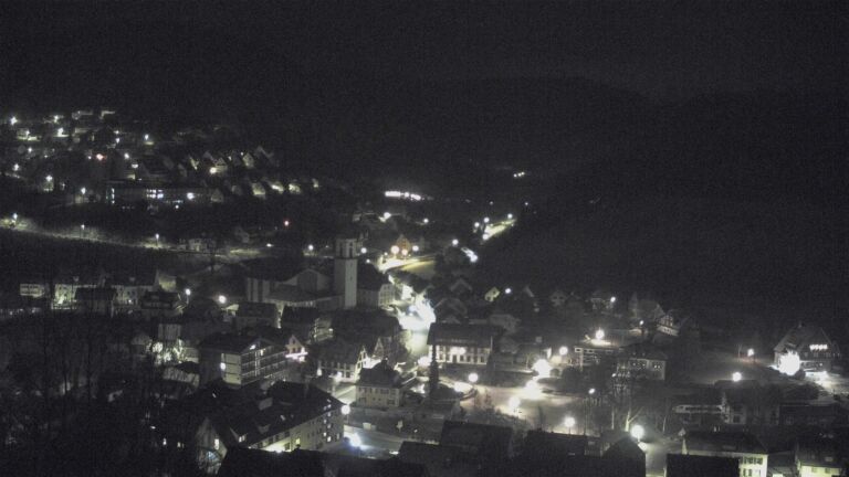 Dieses Bild zeigt eine Webcam-Aufnahme von Ottenhöfen, aufgenommen am Dienstag, den 30.12.2025 um 03:00 Uhr