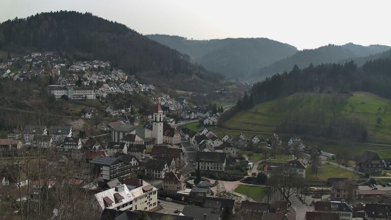 Dieses Bild zeigt eine Webcam-Aufnahme von Ottenhöfen, aufgenommen am Freitag, den 06.03.2026 um 14:00 Uhr