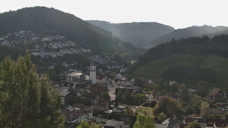 Dieses Bild zeigt eine Webcam-Aufnahme von Ottenhöfen, aufgenommen am Samstag, den 03.10.2026 um 11:20 Uhr