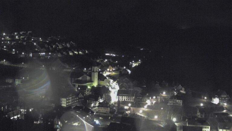 Dieses Bild zeigt eine Webcam-Aufnahme von Ottenhöfen, aufgenommen am Montag, den 16.02.2026 um 05:00 Uhr