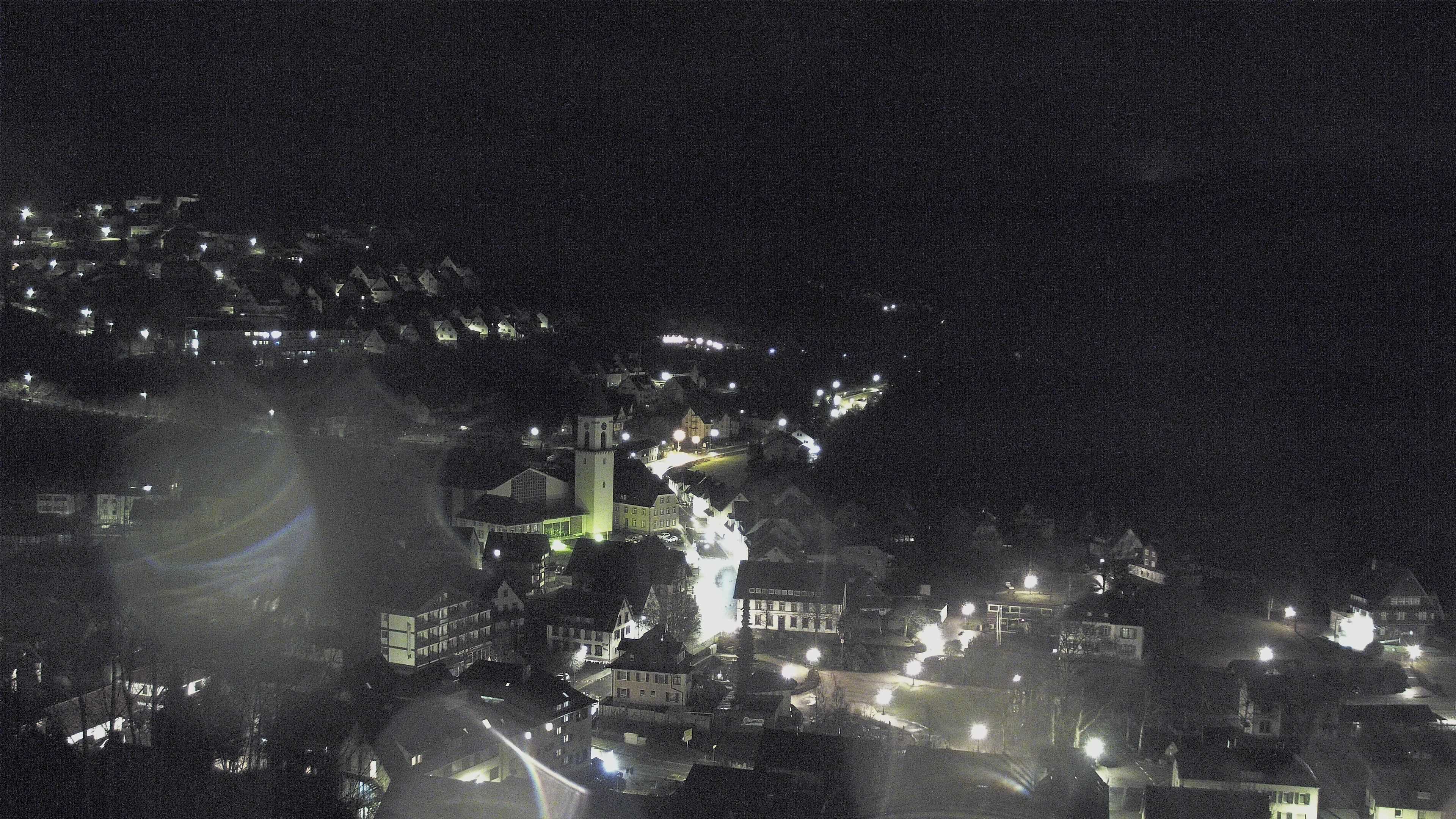 Dieses Bild zeigt eine Webcam-Aufnahme von Ottenhöfen, aufgenommen am Montag, den 16.02.2026 um 05:00 Uhr