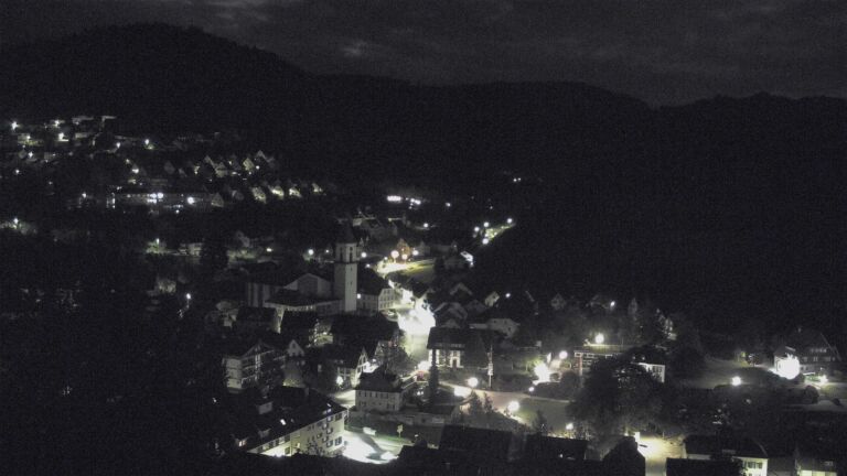 Dieses Bild zeigt eine Webcam-Aufnahme von Ottenhöfen, aufgenommen am Dienstag, den 05.05.2026 um 02:30 Uhr