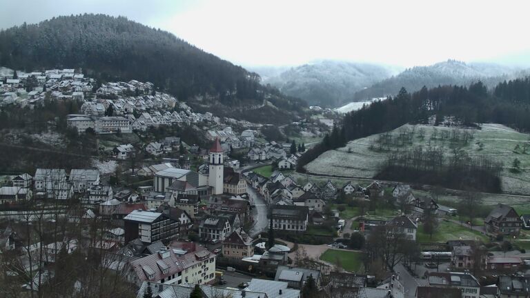 Dieses Bild zeigt eine Webcam-Aufnahme von Ottenhöfen, aufgenommen am Donnerstag, den 26.03.2026 um 06:50 Uhr