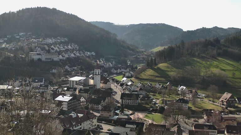 Dieses Bild zeigt eine Webcam-Aufnahme von Ottenhöfen, aufgenommen am Dienstag, den 03.03.2026 um 10:10 Uhr