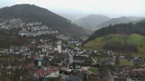 Dieses Bild zeigt eine Webcam-Aufnahme von Ottenhöfen, aufgenommen am Dienstag, den 24.02.2026 um 08:30 Uhr