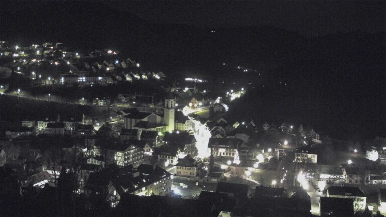 Dieses Bild zeigt eine Webcam-Aufnahme von Ottenhöfen, aufgenommen am Samstag, den 20.12.2025 um 06:00 Uhr