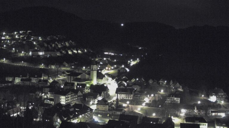 Dieses Bild zeigt eine Webcam-Aufnahme von Ottenhöfen, aufgenommen am Montag, den 16.03.2026 um 05:30 Uhr