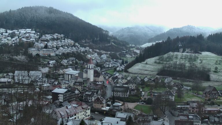 Dieses Bild zeigt eine Webcam-Aufnahme von Ottenhöfen, aufgenommen am Donnerstag, den 26.03.2026 um 06:40 Uhr