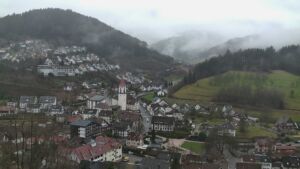 Dieses Bild zeigt eine Webcam-Aufnahme von Ottenhöfen, aufgenommen am Dienstag, den 24.02.2026 um 16:00 Uhr