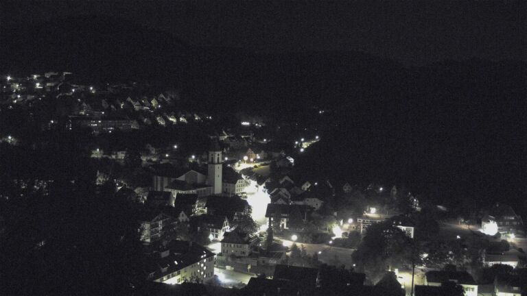 Dieses Bild zeigt eine Webcam-Aufnahme von Ottenhöfen, aufgenommen am Donnerstag, den 16.07.2026 um 00:30 Uhr