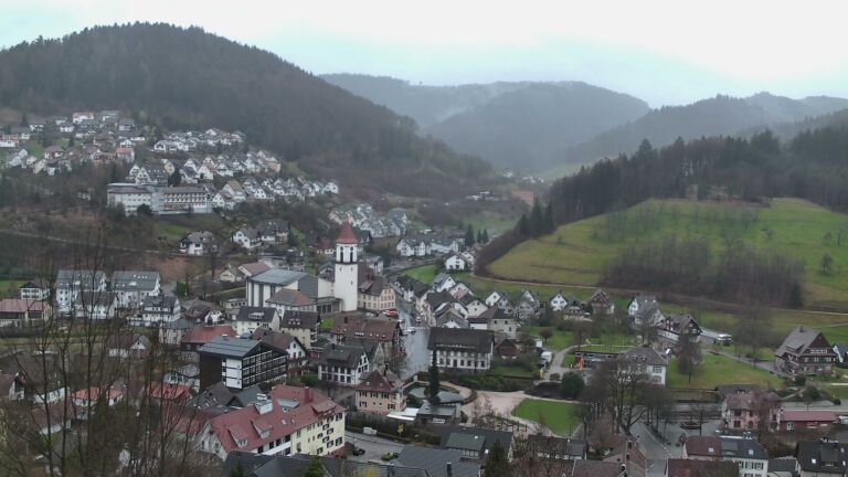 Dieses Bild zeigt eine Webcam-Aufnahme von Ottenhöfen, aufgenommen am Samstag, den 14.03.2026 um 07:20 Uhr