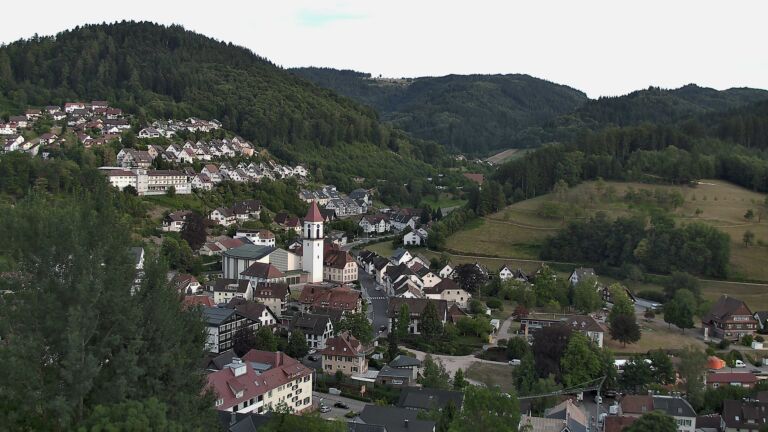 Dieses Bild zeigt eine Webcam-Aufnahme von Ottenhöfen, aufgenommen am Freitag, den 24.07.2026 um 20:20 Uhr