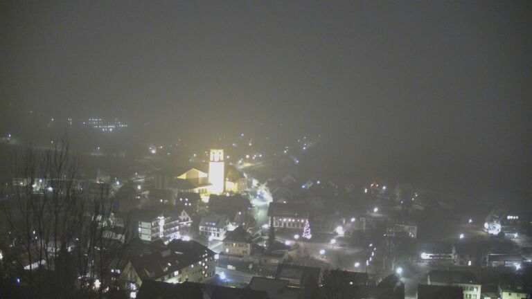 Dieses Bild zeigt eine Webcam-Aufnahme von Ottenhöfen, aufgenommen am Montag, den 29.12.2025 um 18:20 Uhr