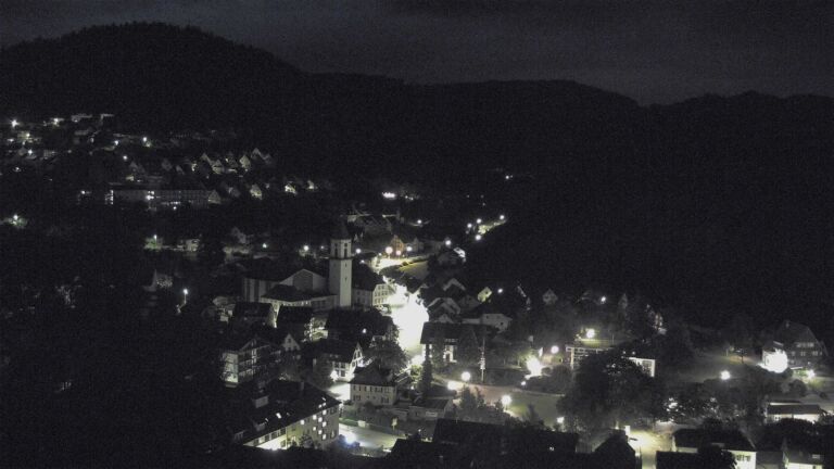 Dieses Bild zeigt eine Webcam-Aufnahme von Ottenhöfen, aufgenommen am Donnerstag, den 11.06.2026 um 04:00 Uhr