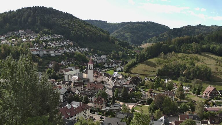 Dieses Bild zeigt eine Webcam-Aufnahme von Ottenhöfen, aufgenommen am Montag, den 07.09.2026 um 10:20 Uhr