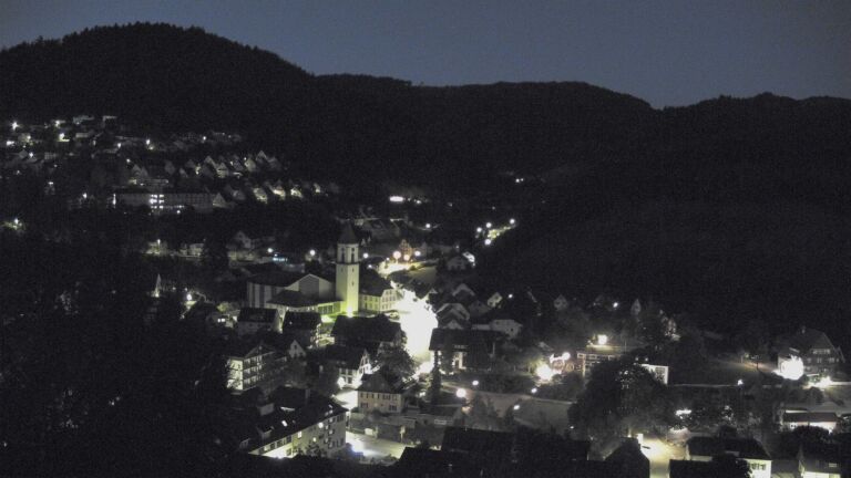 Dieses Bild zeigt eine Webcam-Aufnahme von Ottenhöfen, aufgenommen am Sonntag, den 06.09.2026 um 05:50 Uhr