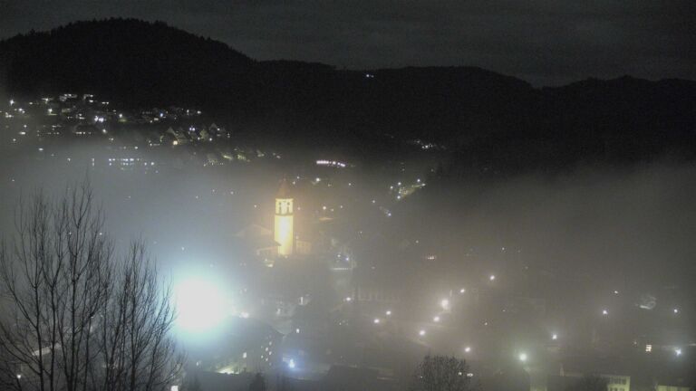 Dieses Bild zeigt eine Webcam-Aufnahme von Ottenhöfen, aufgenommen am Montag, den 02.02.2026 um 20:50 Uhr