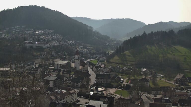 Dieses Bild zeigt eine Webcam-Aufnahme von Ottenhöfen, aufgenommen am Samstag, den 07.03.2026 um 11:30 Uhr