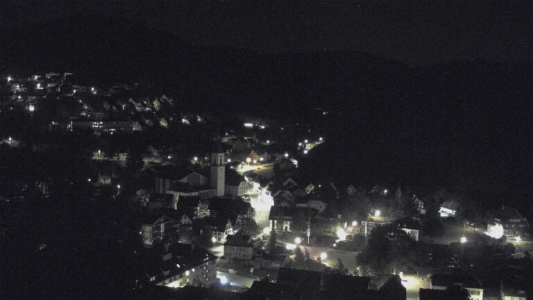 Dieses Bild zeigt eine Webcam-Aufnahme von Ottenhöfen, aufgenommen am Freitag, den 22.05.2026 um 03:00 Uhr