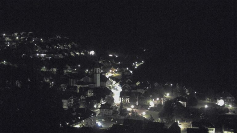 Dieses Bild zeigt eine Webcam-Aufnahme von Ottenhöfen, aufgenommen am Dienstag, den 12.05.2026 um 00:30 Uhr