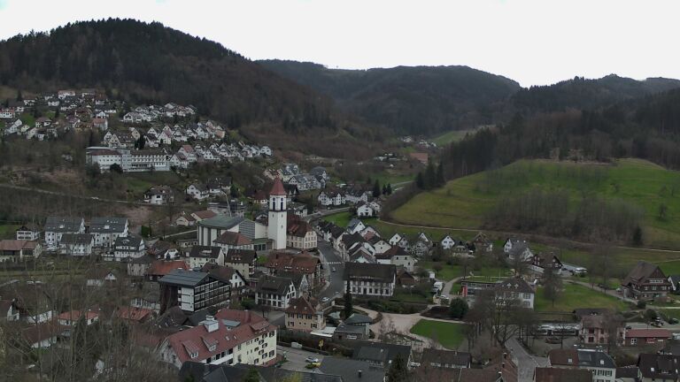 Dieses Bild zeigt eine Webcam-Aufnahme von Ottenhöfen, aufgenommen am Montag, den 16.03.2026 um 15:10 Uhr