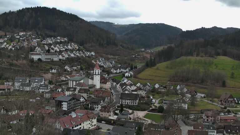 Dieses Bild zeigt eine Webcam-Aufnahme von Ottenhöfen, aufgenommen am Samstag, den 28.02.2026 um 11:10 Uhr