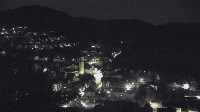 Dieses Bild zeigt eine Webcam-Aufnahme von Ottenhöfen, aufgenommen am Samstag, den 03.10.2026 um 05:30 Uhr