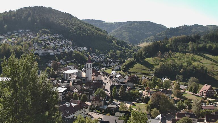 Dieses Bild zeigt eine Webcam-Aufnahme von Ottenhöfen, aufgenommen am Freitag, den 25.09.2026 um 10:50 Uhr