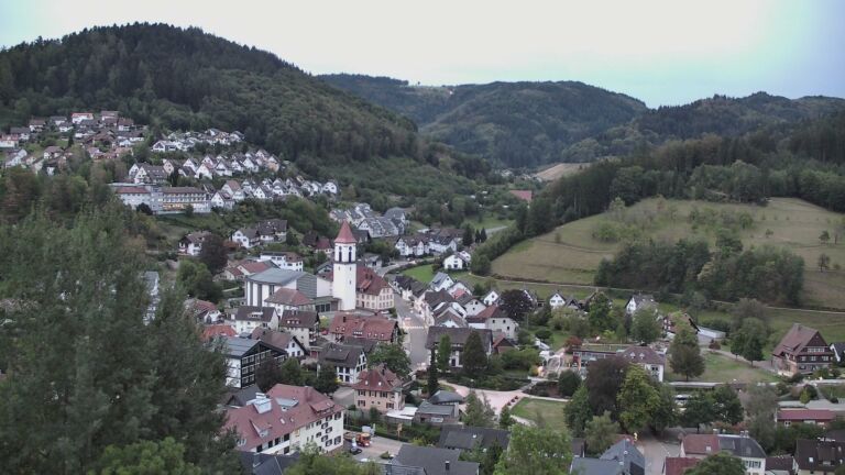Dieses Bild zeigt eine Webcam-Aufnahme von Ottenhöfen, aufgenommen am Montag, den 07.09.2026 um 06:40 Uhr