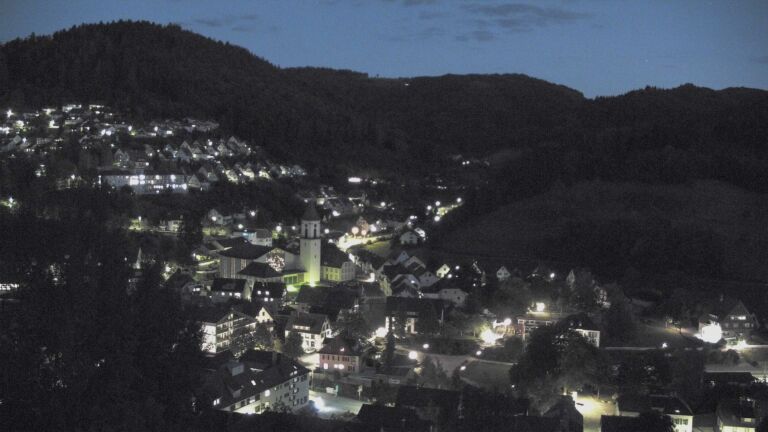 Dieses Bild zeigt eine Webcam-Aufnahme von Ottenhöfen, aufgenommen am Donnerstag, den 10.09.2026 um 20:40 Uhr