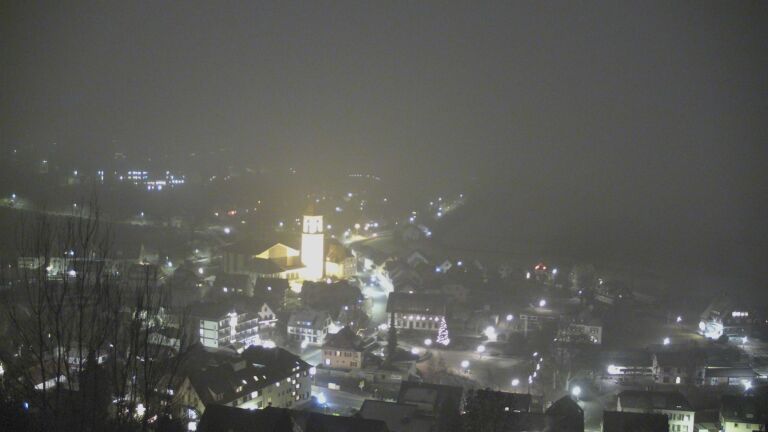 Dieses Bild zeigt eine Webcam-Aufnahme von Ottenhöfen, aufgenommen am Montag, den 29.12.2025 um 18:00 Uhr