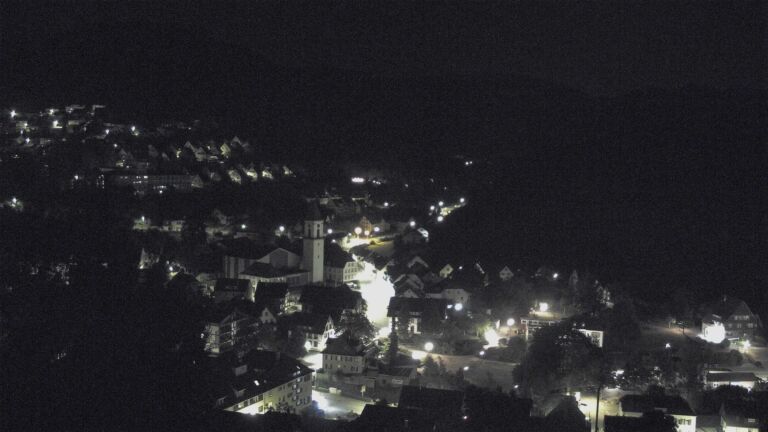 Dieses Bild zeigt eine Webcam-Aufnahme von Ottenhöfen, aufgenommen am Sonntag, den 19.07.2026 um 03:30 Uhr