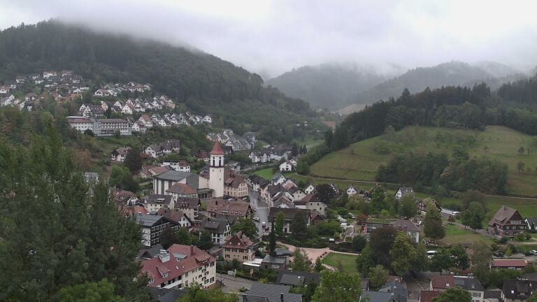 Dieses Bild zeigt eine Webcam-Aufnahme von Ottenhöfen, aufgenommen am Mittwoch, den 16.09.2026 um 11:40 Uhr