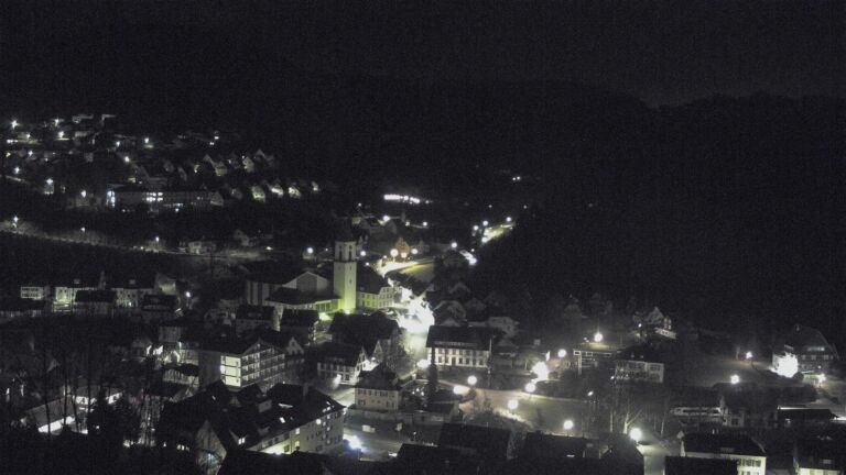 Dieses Bild zeigt eine Webcam-Aufnahme von Ottenhöfen, aufgenommen am Montag, den 09.02.2026 um 05:00 Uhr