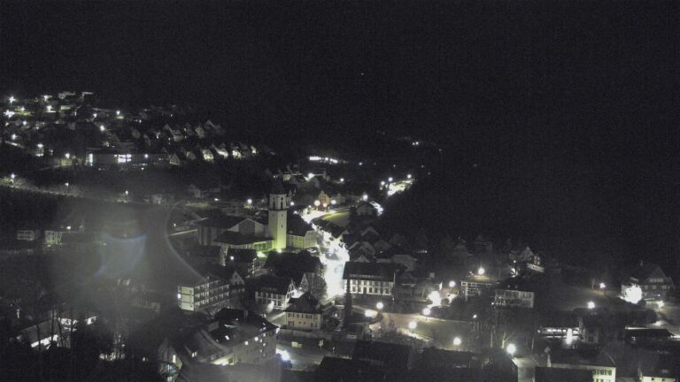 Dieses Bild zeigt eine Webcam-Aufnahme von Ottenhöfen, aufgenommen am Montag, den 16.02.2026 um 05:30 Uhr