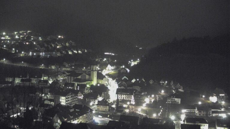 Dieses Bild zeigt eine Webcam-Aufnahme von Ottenhöfen, aufgenommen am Samstag, den 10.01.2026 um 06:10 Uhr