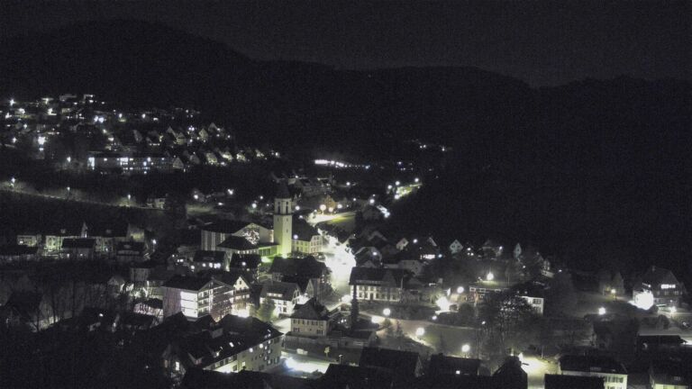 Dieses Bild zeigt eine Webcam-Aufnahme von Ottenhöfen, aufgenommen am Donnerstag, den 16.04.2026 um 22:00 Uhr