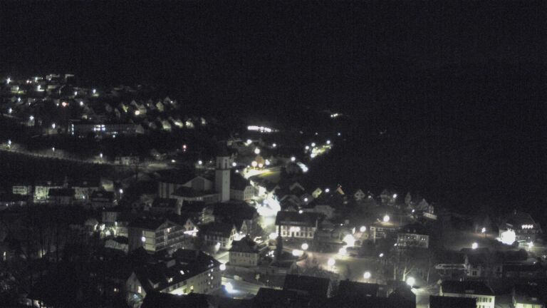 Dieses Bild zeigt eine Webcam-Aufnahme von Ottenhöfen, aufgenommen am Donnerstag, den 25.12.2025 um 03:00 Uhr