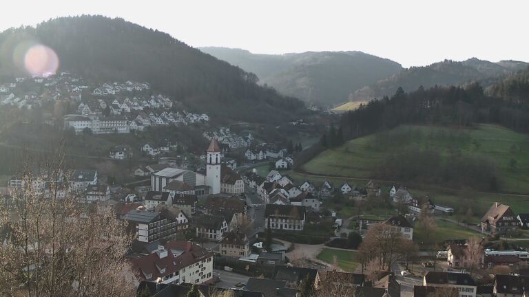 Dieses Bild zeigt eine Webcam-Aufnahme von Ottenhöfen, aufgenommen am Mittwoch, den 04.03.2026 um 08:20 Uhr