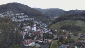 Dieses Bild zeigt eine Webcam-Aufnahme von Ottenhöfen, aufgenommen am Freitag, den 16.10.2026 um 07:40 Uhr