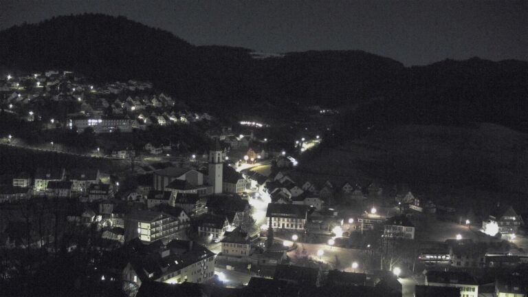 Dieses Bild zeigt eine Webcam-Aufnahme von Ottenhöfen, aufgenommen am Freitag, den 30.01.2026 um 04:30 Uhr
