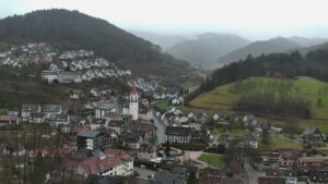 Dieses Bild zeigt eine Webcam-Aufnahme von Ottenhöfen, aufgenommen am Dienstag, den 24.02.2026 um 08:40 Uhr