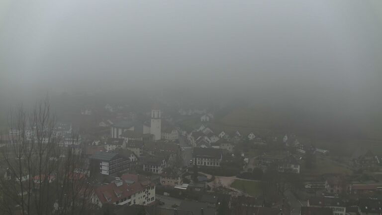 Dieses Bild zeigt eine Webcam-Aufnahme von Ottenhöfen, aufgenommen am Samstag, den 14.02.2026 um 10:50 Uhr